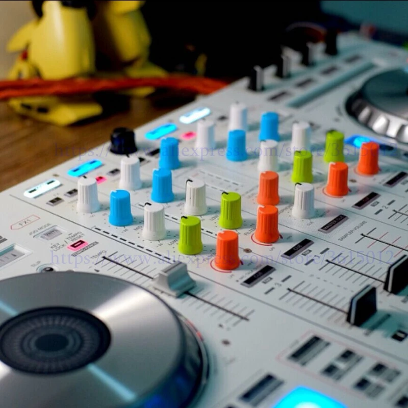 500 шт./лот OEM зеленый цвет поворотный контрольный узел для Pioneer DJM T1 S9 DIY DJ XDJ RX R1 RZ