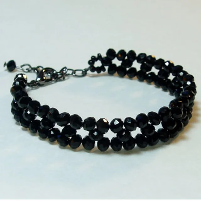 Aliexpress Black Beads Weave Ankle Bracelet Beaded Black Beads Weave Ankle Bracelet Beaded Bracelets For Women Foot Chain Body Jewelry Gift