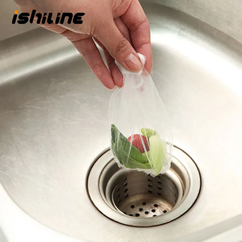 

100pcs/lot Kitchen Sink Organizer Sink Cover Bag Garbage Storage Bag