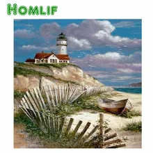 5d пользовательские алмазная живопись набор для картин из алмазов eigen foto пустынный остров Маяк квадратный стежок Алмазная вышивка мозаика