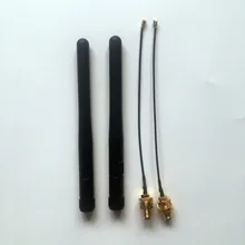 2,4 GHZ 3dBi Omni Wifi Беспроводная сетевая антенна с 20 см SMA к IPEX Удлинительный кабель комплект для роутеров, компьютеров, камер(10 шт