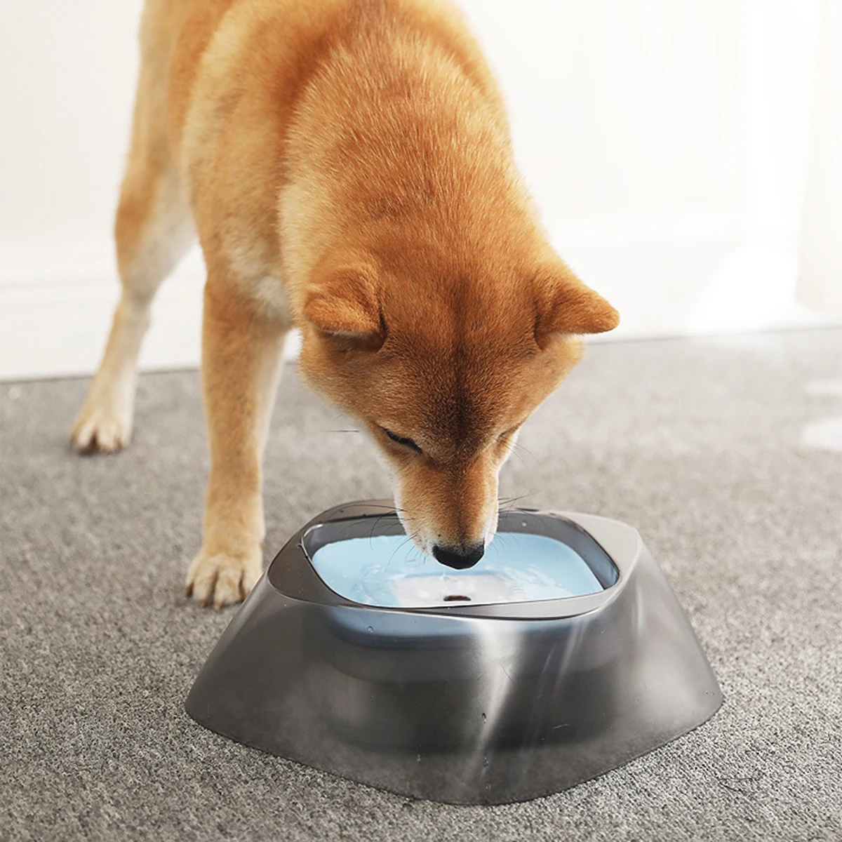 Pet Dog Cat No-Spill Splash-Free миска для воды дозатор корма 1400 мл силиконовая миска для кормления