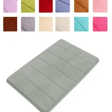 CAMMITEVER коралловый пенопласт нескользящий задний коврик мягкий коврик для ванной комнаты памятный пенный ванный коврик