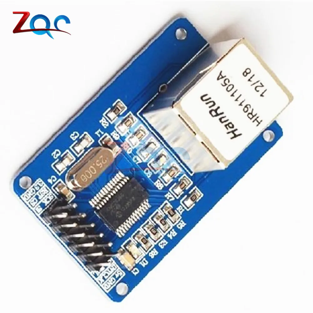 Плата сетевого модуля ENC28J60 Ethernet LAN для Arduino SPI AVR PIC LPC STM32|board for arduino|board boardboard module |