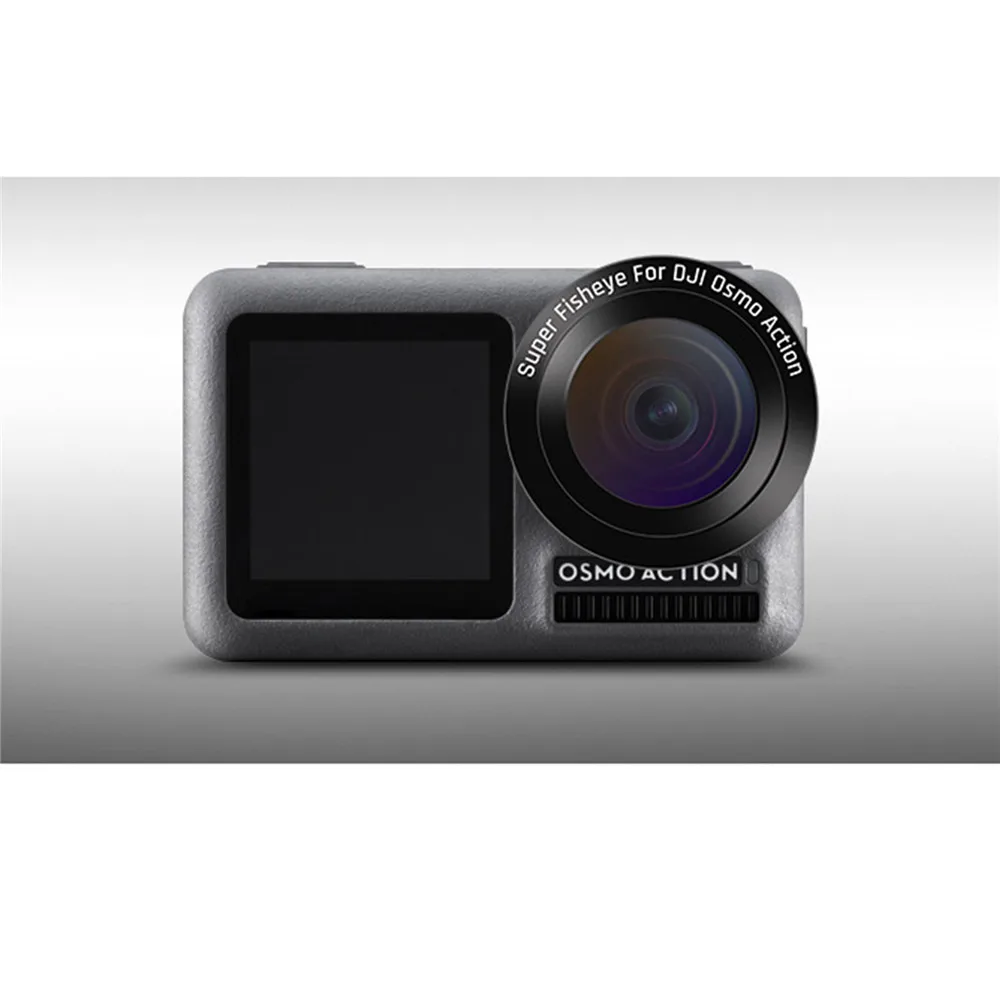 Дополнительные зеркальные линзы для DJI Osmo Action camera Рыбий глаз объектив макрообъектив для DJI OSMO Action camera Lens аксессуары