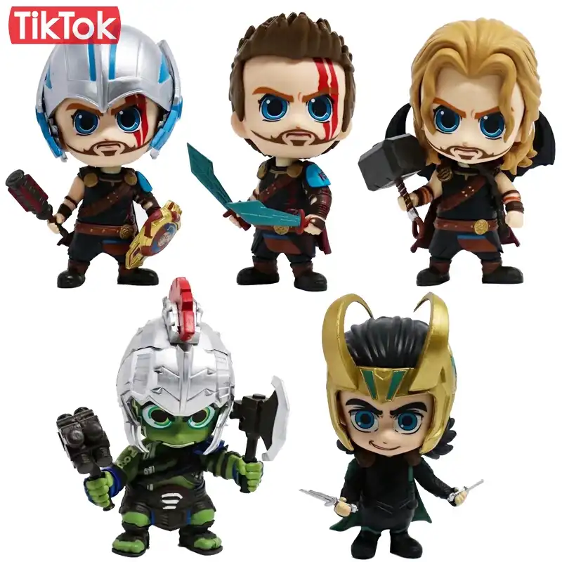 Nendoroid Cute Thor 3 Ragnarok Loki Bruce Banner Hulk Arena