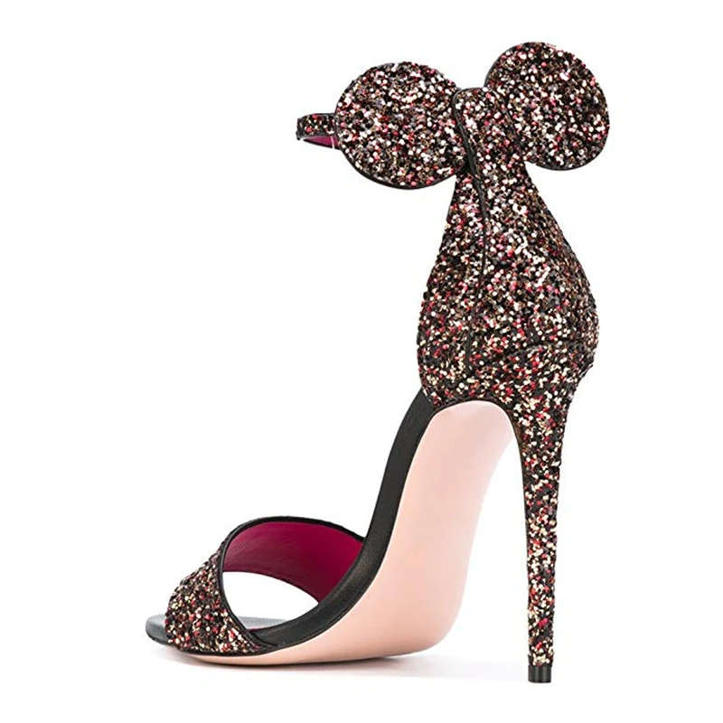 Doratasia/, большие размеры 45, вечерние ный дизайн обувь для, женские сексуальные туфли на высоком тонком каблуке, женские летние милые сандалии