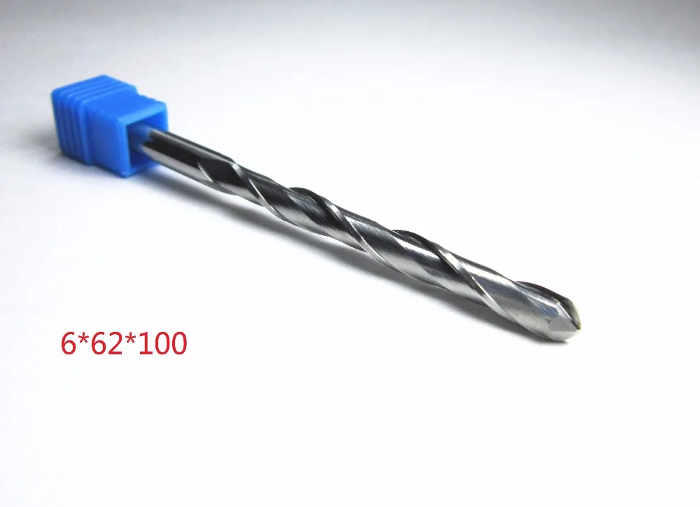 woodworking Ø 6mm 6*62*100 Carbide Ball Nose End Mills Engraving carving Router 