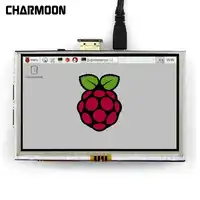 7 インチの容量性 5 点タッチスクリーン 800 × 480 Tft 液晶ディスプレイ HDMI のためのラズベリーパイサポートさまざまなシステム