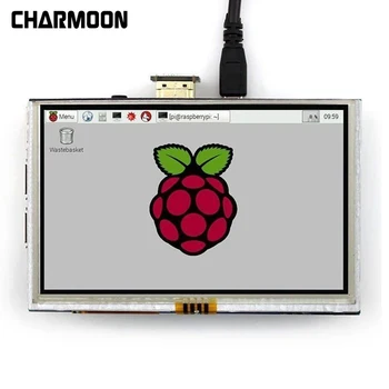 

7 Inch Capacitive 5 Point Touch Screen 800x480 TFT LCD Display HDMI Module for Raspberry Pi Support Various Systems
