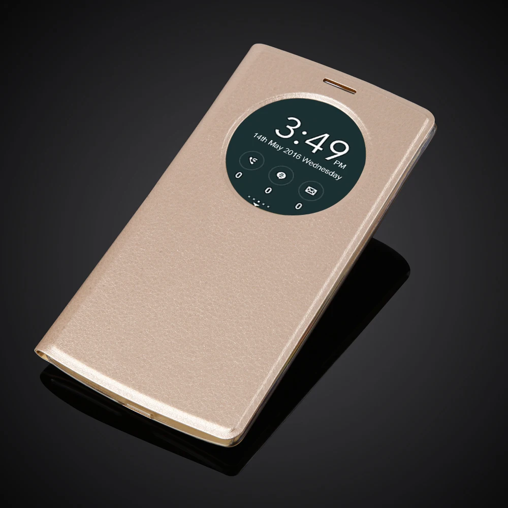Чехол Circle Smart Quick View для LG G4S / G4 Beat 5 2 дюйма H736 Ультратонкий чехол телефона|case for lg