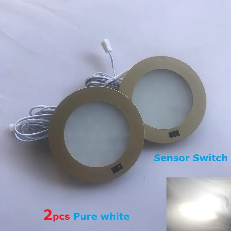 2pcs Motion Sensor Switch LED Down Light 3W Pure White 4000k Ceiling font b Lamps b