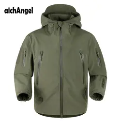 AichAngeI обновлен TAD V5.0 Акула кожи тактические куртка в стиле милитари Водонепроницаемый ветровка Softshell пальто мужские армейские куртка с