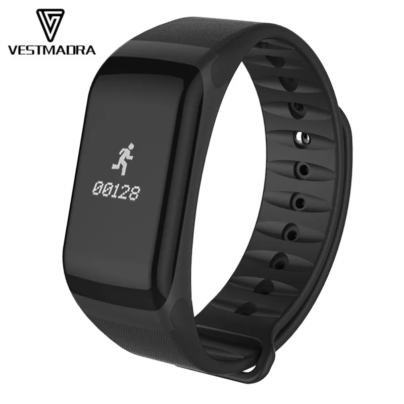 Smart Band Blood Pressure Watch F1 Smart Bracelet Watch Heart Rate Monitor SmartBand Wireless Fitness for