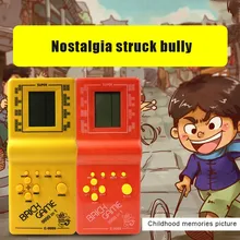 3 шт. классический тетрис электронная портативная ЖК-игровая консоль детская головоломка игрушки видео игровая консоль специальные продажи быстрая