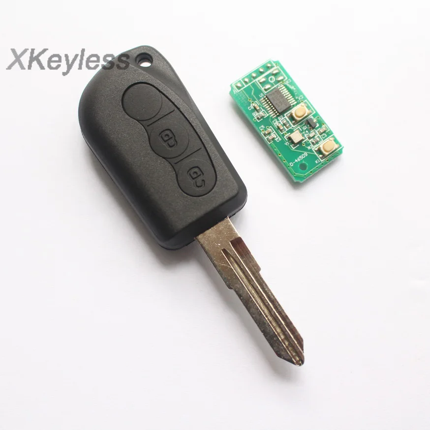 

for Changan Benni mini 2 button fob folding remote key control 433mhz