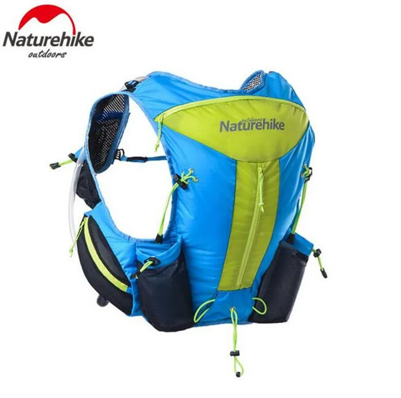 Naturehike hombres mujeres 12L al aire libre senderismo mochilas peso ligero Marathon mochila Close Fitting táctico paquetes bolsa para correr - 1
