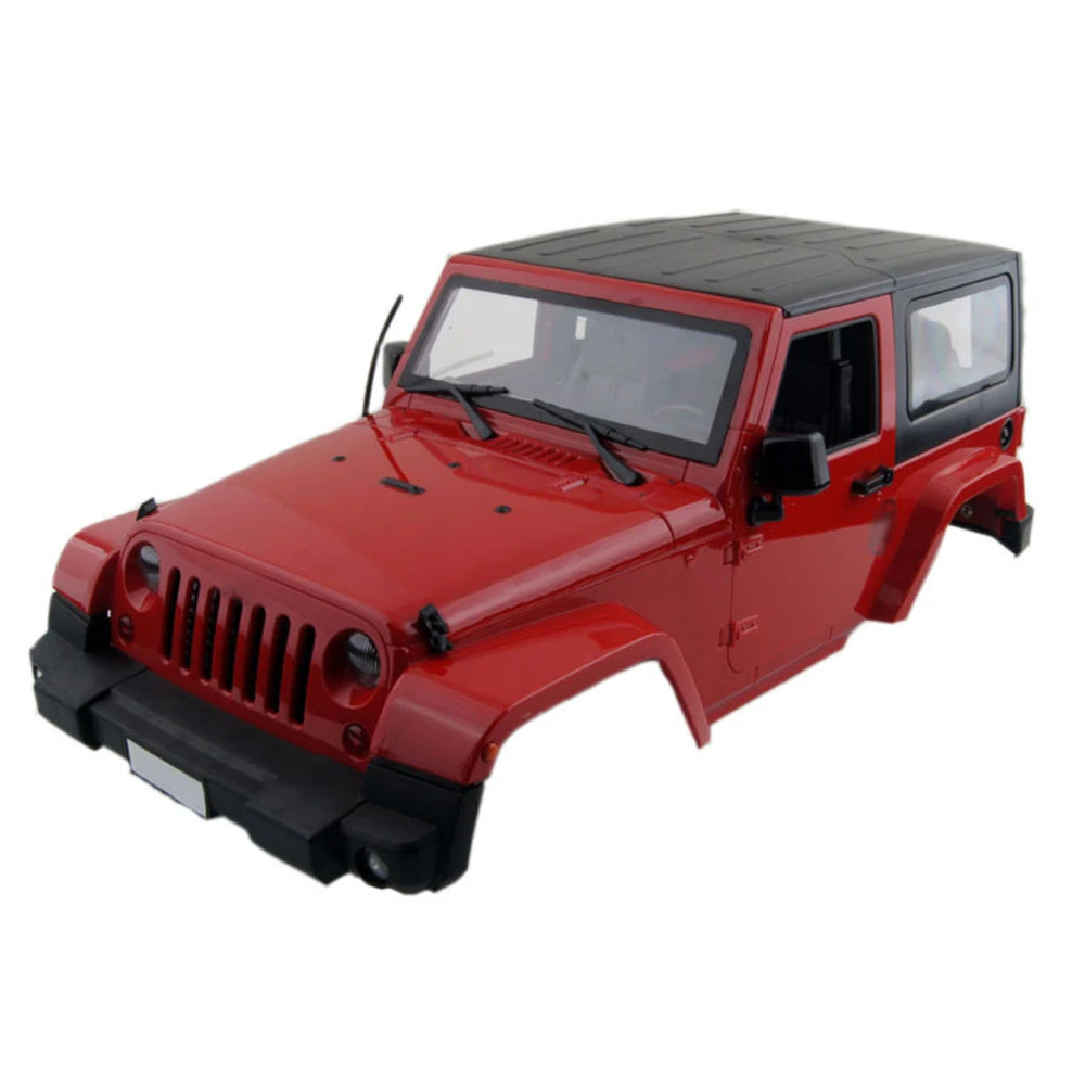 

1/10 RC Remote Control Truck Hard Plastic Body Shell Canopy Rubicon Topless for SCX10 D90 Body Shell