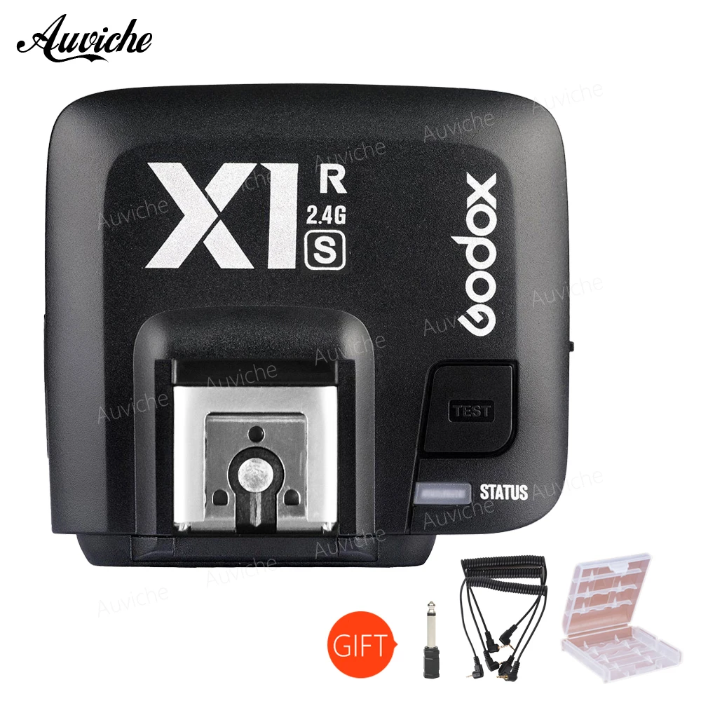 

Godox X1R-S 2.4G Wireless Receiver For X1T-S Trigger Transmitter for Sony A58 A7RII A7II A99 A7R A6300 studio and camera flash