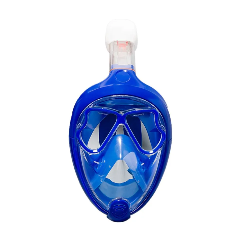 Seal Dry Snorkel Mask Changeable Myopia Glasses Full Face Design