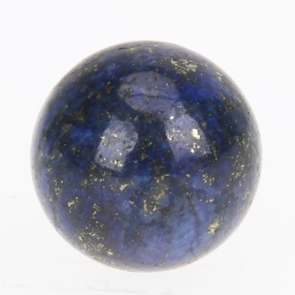 20 мм натуральный Лазурит кристалл FeiShui мяч лечебная Сфера Большой Кристалл Целебный Камень DIY аксессуары для дома