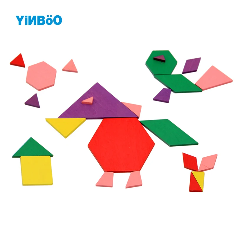 

Montessori Educational Wooden Toys For Children Geometric Shapes around 50 Pieces Toys for Early Childhood Education Preschool