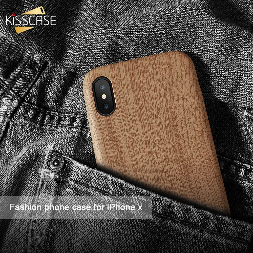 

FLOVEME Original Wooden Skin Case For Apple Iphone 7/7 Plus Soft Leather Protective Cover Ultrathin Luxury Case Accessories Capa