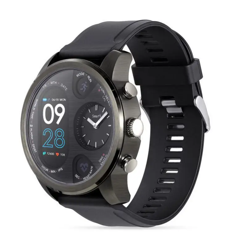 

T3 Dual Display Smart Watch For Men IP68 Waterproof Fitness Bracelet 15 Days Standby Business Smartwatch Activity Tracker New