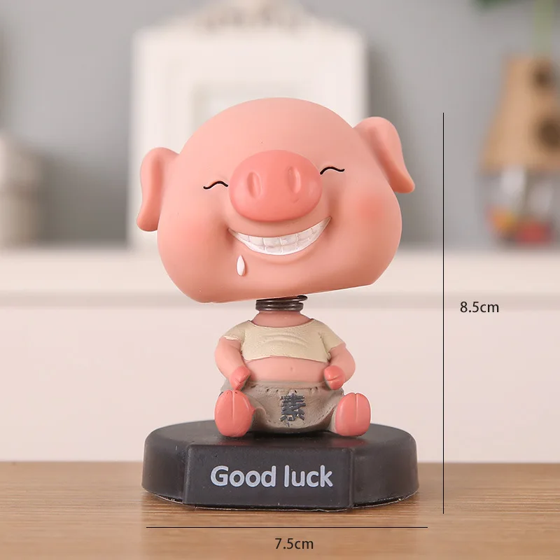 Lovely Pig Figurine (9)