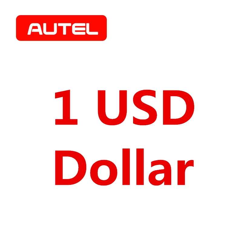 Autel оплатит разницу за дополнительную плату 1 доллар США |
