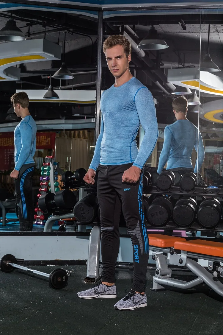 Outdoor Pants Mountain Climbing Fitness Male Breathable Long Pants Basketball Men Fitness Workout Pant8 (1)