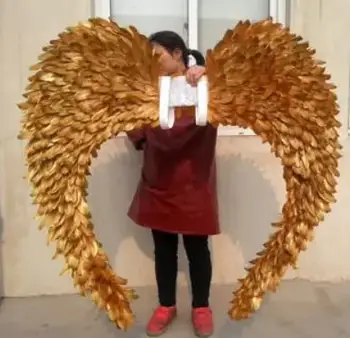 

hight quality fashion T-stage model catwalk shows wings props party performance auto shows props cosplay feather wing