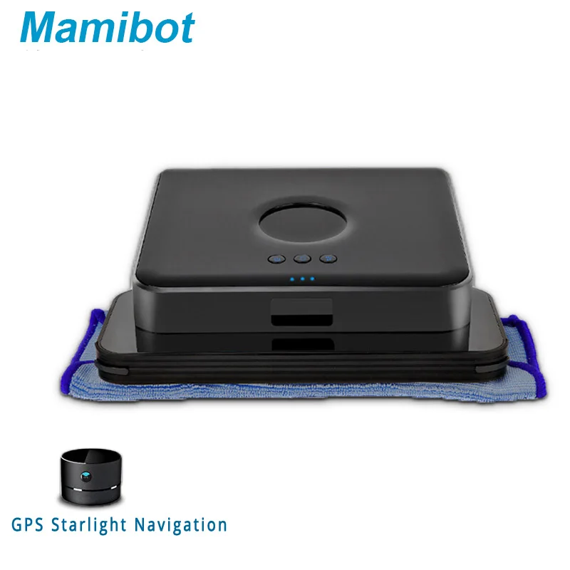 

Household Mopping Machine Intelligent Sweeping Robot Gyro Wiping Sweeper 180ml Electronic Control Tank Wet Dry Mopping Robot