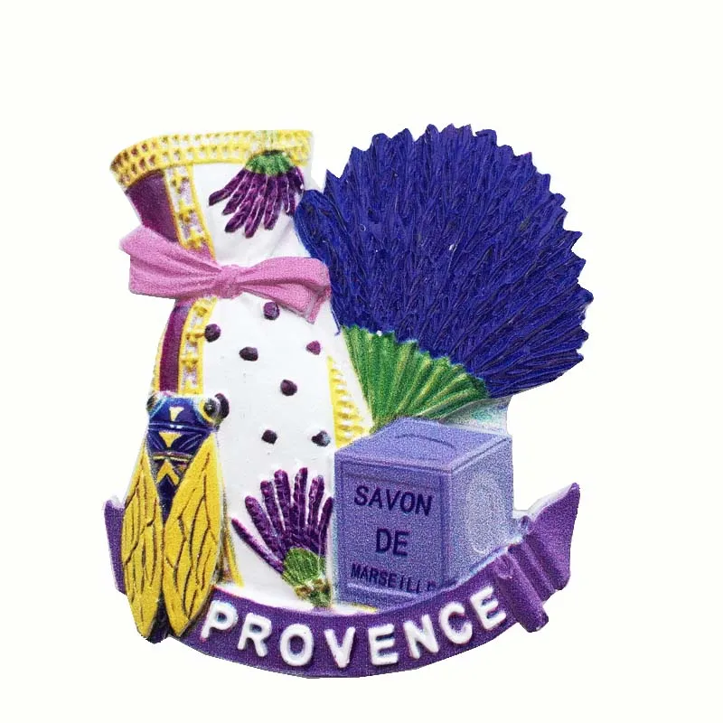 Lychee Life Provence магнит на холодильник знаменитый Landscap стикер на холодильник Современное кухонное украшение для дома подарок