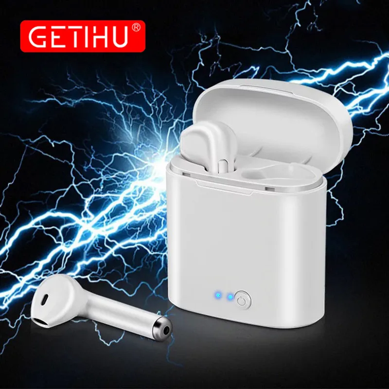 GETIHU Mini Twins Bluetooth Sport Earphones Stereo headphones in Ear wireless Earbuds handsfree Headset For Samsung For iPhone