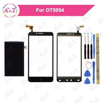 

10pcs/lot 5.5'' For Alcatel OT5054 LCD Display Screen +Touch Screen Digitizer Black With Tool 5054 5054D