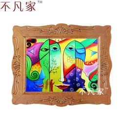 Wholesale 1:12 scale miniature classical Grand Abstract style  oil painting D-20