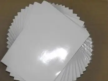 

A4 Printable Glossy Off White Self Adhesive Shipping Label Sticker Paper Tag For Laser Printer 2/10/30/50 Sheets You Pick