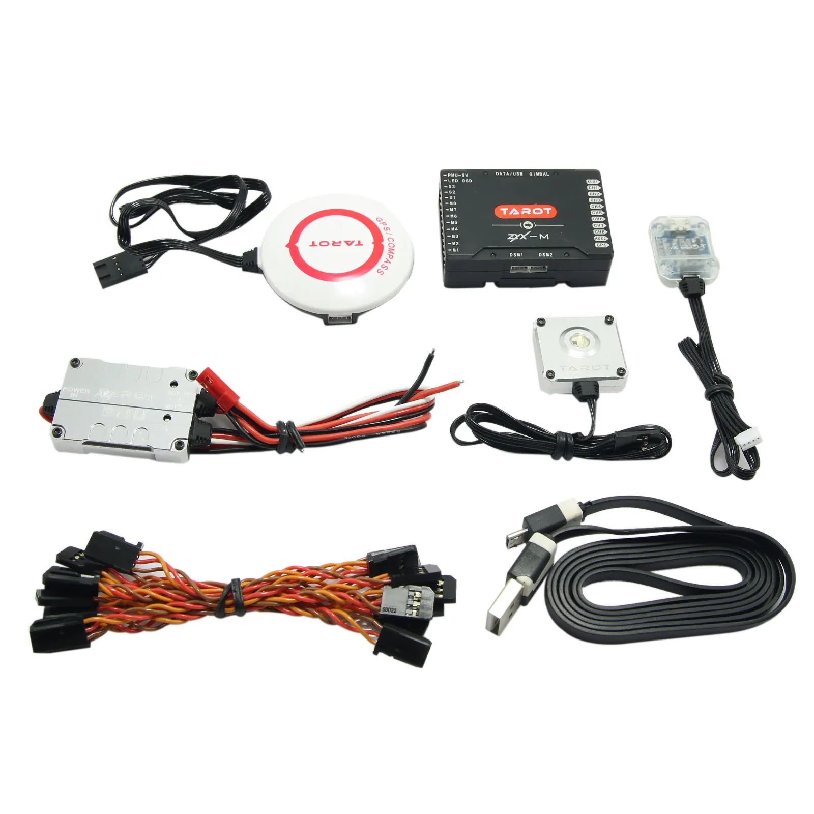 

Tarot Multi-rotor Flight Controller + GPS + MPU + LED +USB for FPV Photography