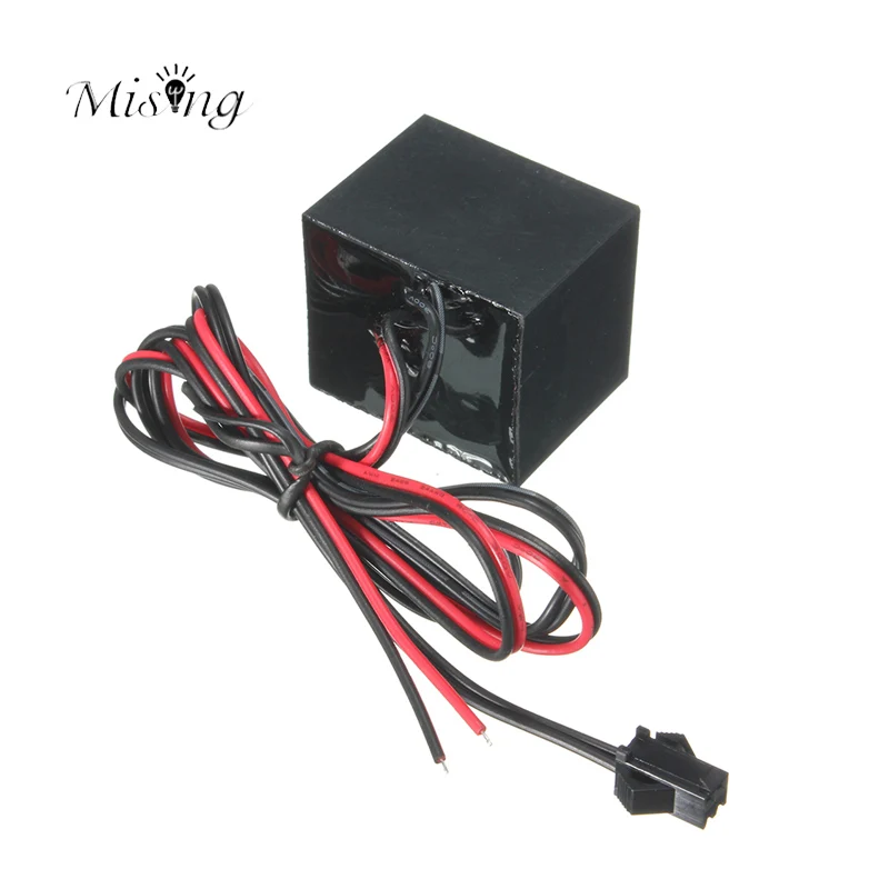 CLAITE El Wire DC 12 В контроллер привода для 1-10 м EL мягкий провод светодиодный неоновый светильник-вспышка светящийся автомобильный веревочный светильник