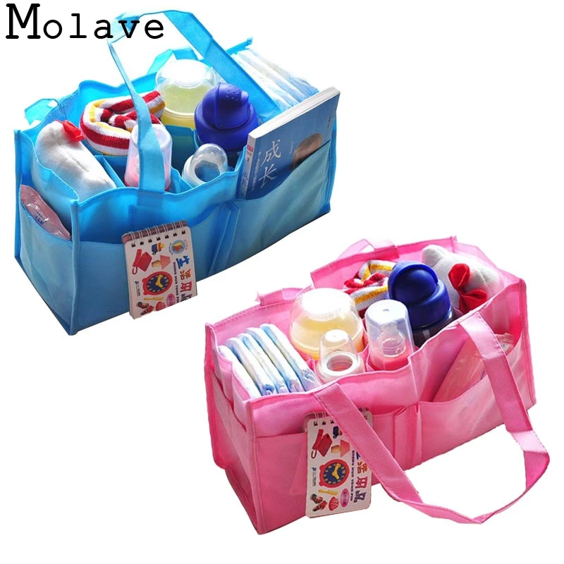 

2017 Portable New Mummy Bottle Storage Multifunctional Separate Nappy Maternity Bag Girls Cosmrtic Cases Make Up Bags May24