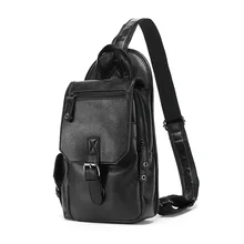 012918 горячий человек Мужская нагрудная сумка