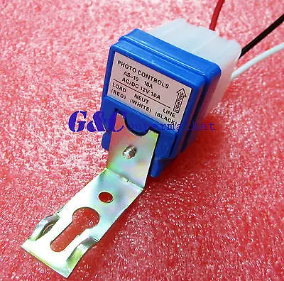 

5pcs Automatic Auto On Off Street Light Switch Photo Control Sensor AC 220V