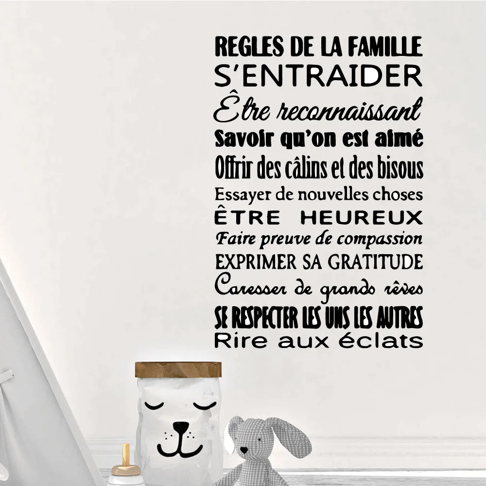 

Large Spanish Quotes Rules Of Family Wall Sticker Pvc Removable Waterproof Wall Decals Decor Wall Decals