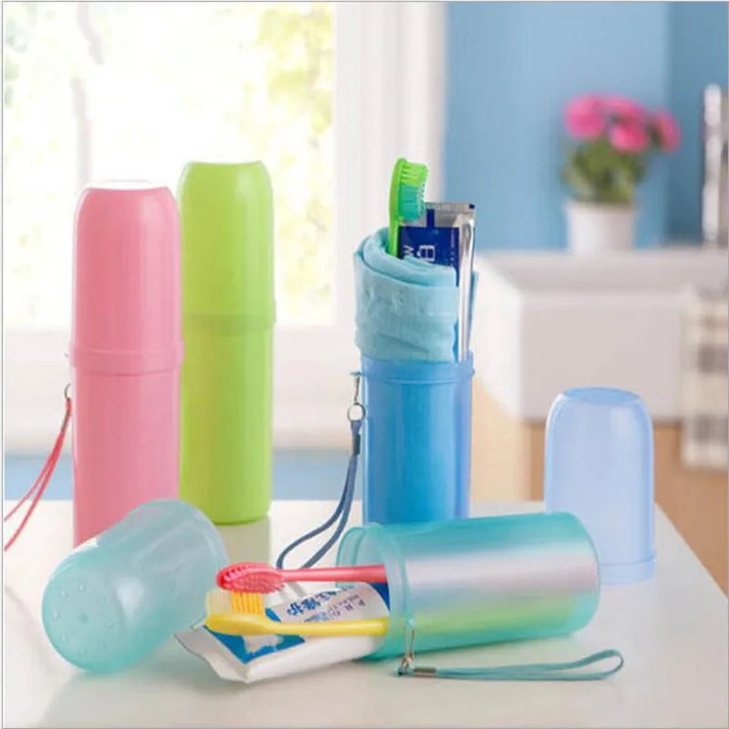 Business Travel Toothbrush Holder Tooth Mug Toothpaste Cup Travel