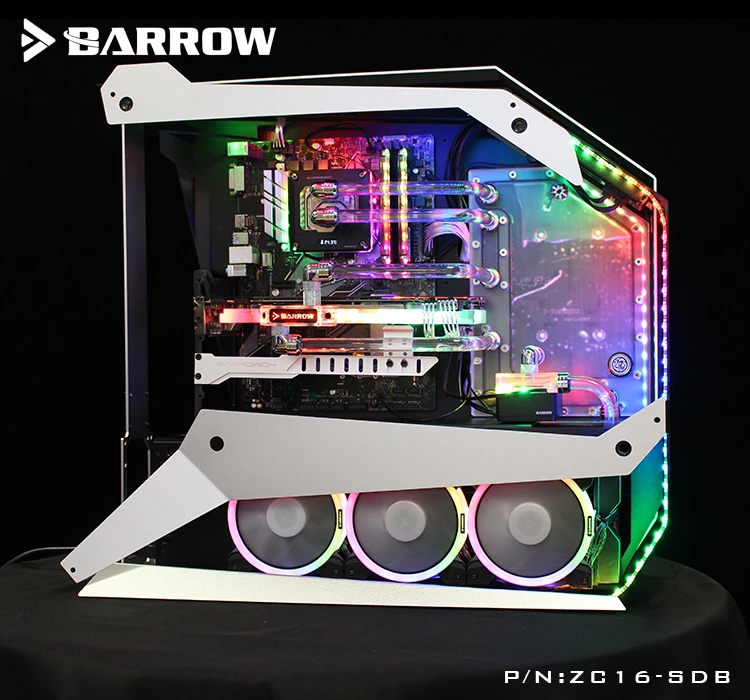 ZC16-SDB Barrow watercooling Waterway Board for ZG 16 computer case compatible MSI/ASUS/GIGABYTE/ASROCK SYNC mainboard ZC16-SDB Barrow watercooling Waterway Board for ZG 16 computer case compatible MSI/ASUS/GIGABYTE/ASROCK SYNC mainboard