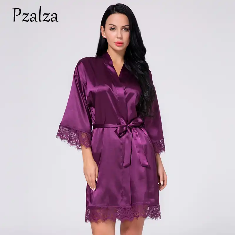 Plus size purple robe Clearance