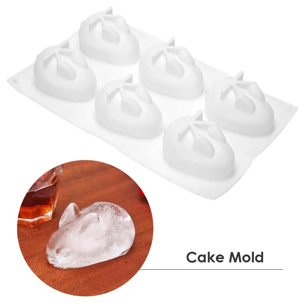 

Multi Shapes Silicone Chocolate Fondant Mold Semicircle Cake Mould DIY