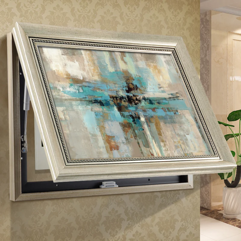 

European Meter Box Decorative Painting Modern Minimalist Abstract Living Room Painting Electric Switch Box New Wall Decoration
