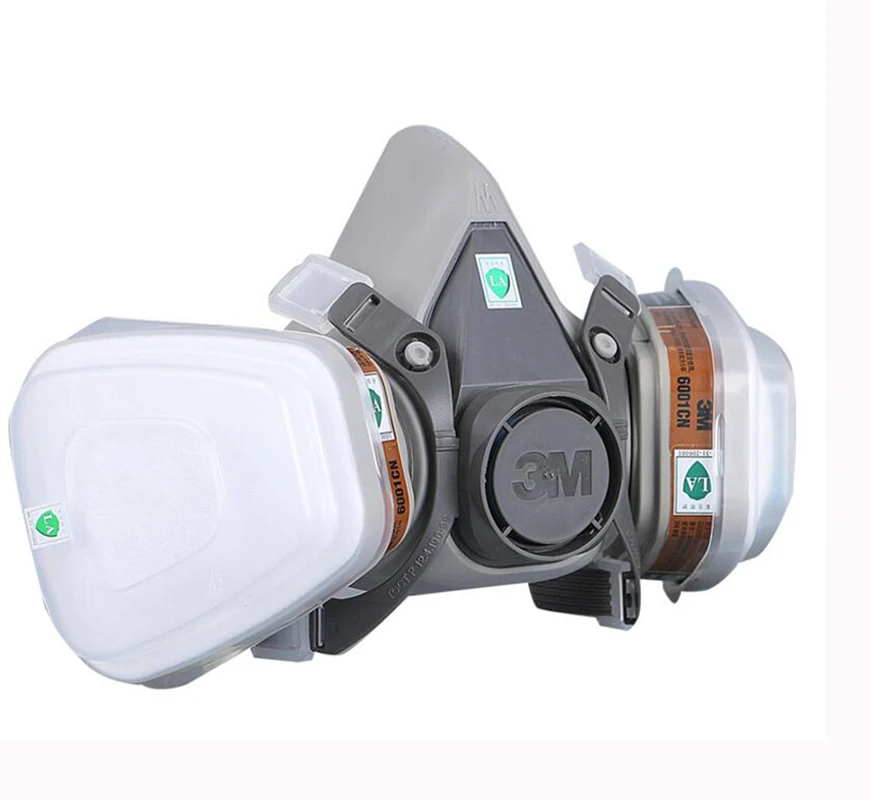 3M 6200 Gas Mask Paint Spraying Safety Work Half Face Respirator Industry Dust Mask With Filter 3M 6200 Gas Mask Paint Spraying Safety Work Half Face Respirator Industry Dust Mask With Filter
